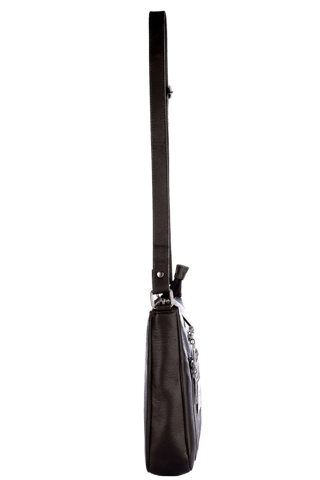 Bolsa de couro tiracolo Clovis - Enluaze