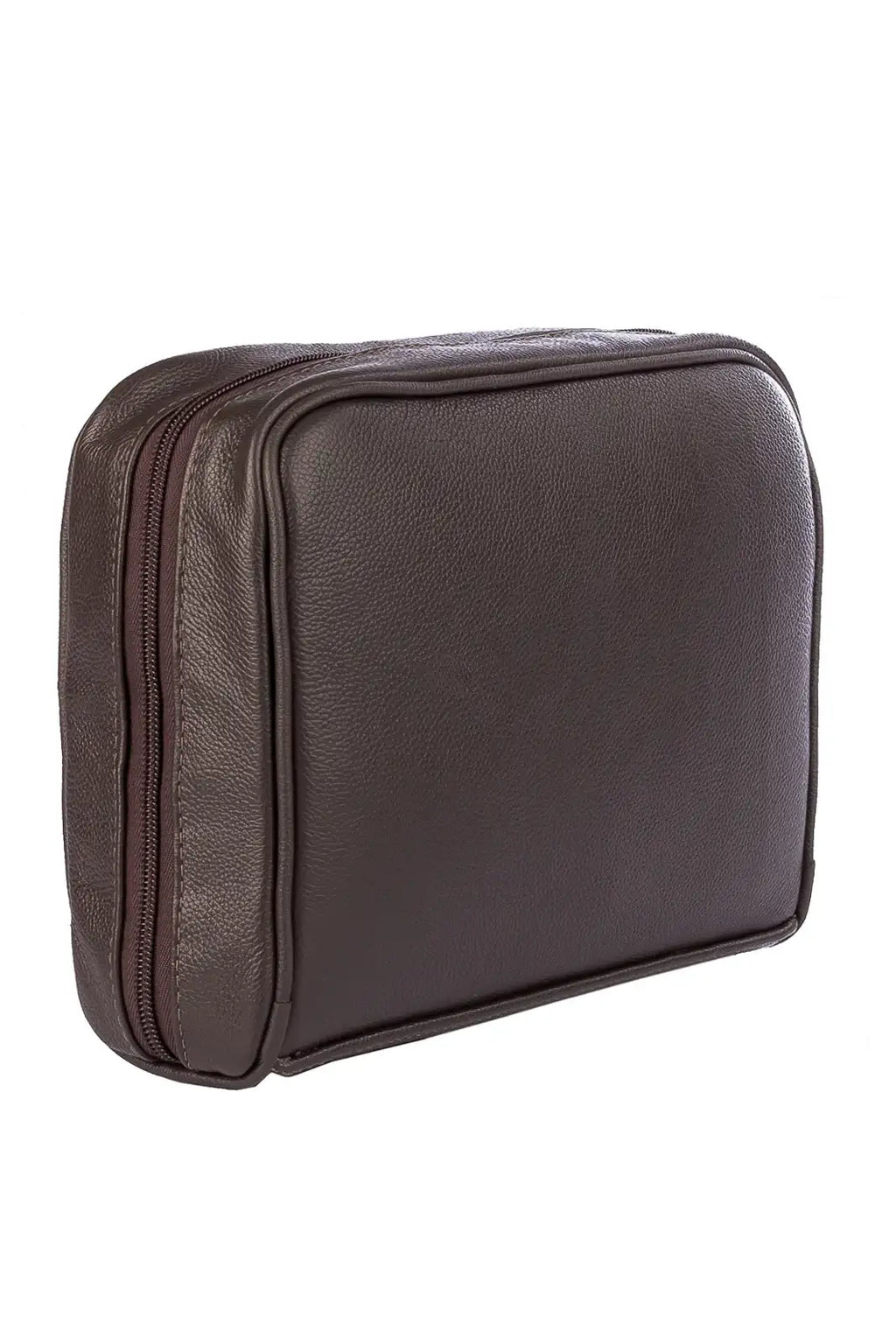Necessaire porta Bíblia em couro 19,5x25x9cm - Enluaze