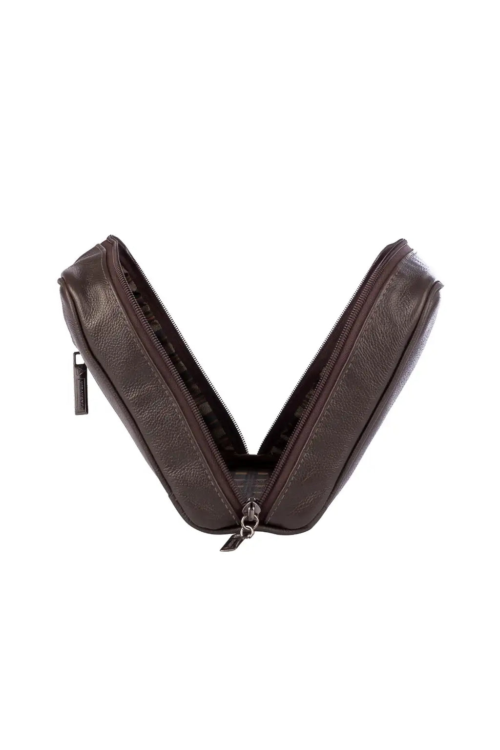 Necessaire porta Bíblia em couro 19,5x25x9cm - Enluaze
