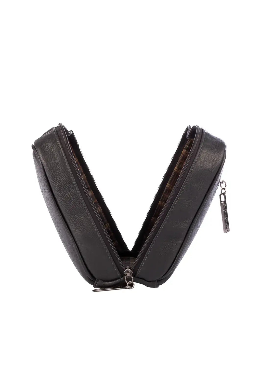 Necessaire porta Bíblia em couro 19,5x25x9cm - Enluaze