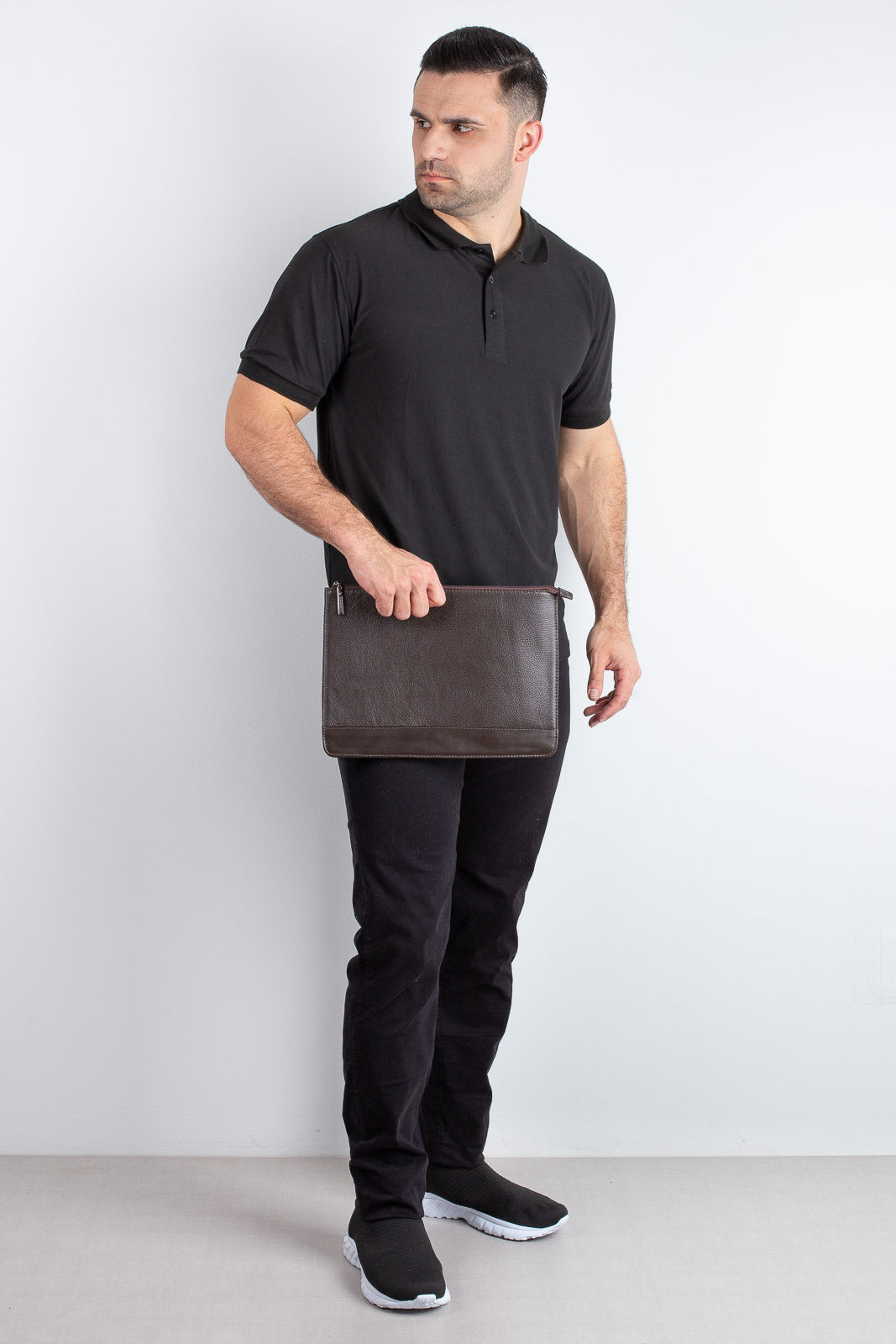 Pasta envelope de couro para Macbook 13 Eduardo