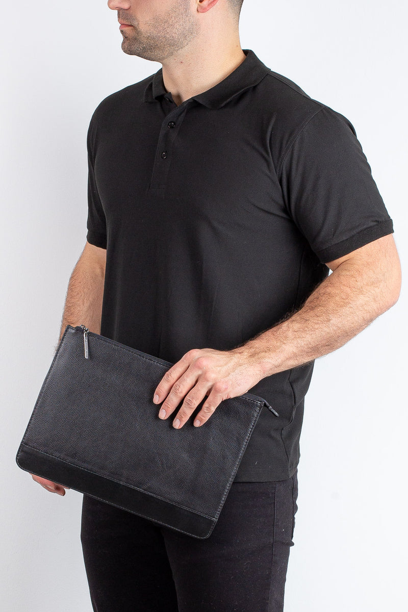 Pasta envelope de couro para Macbook 13 Eduardo