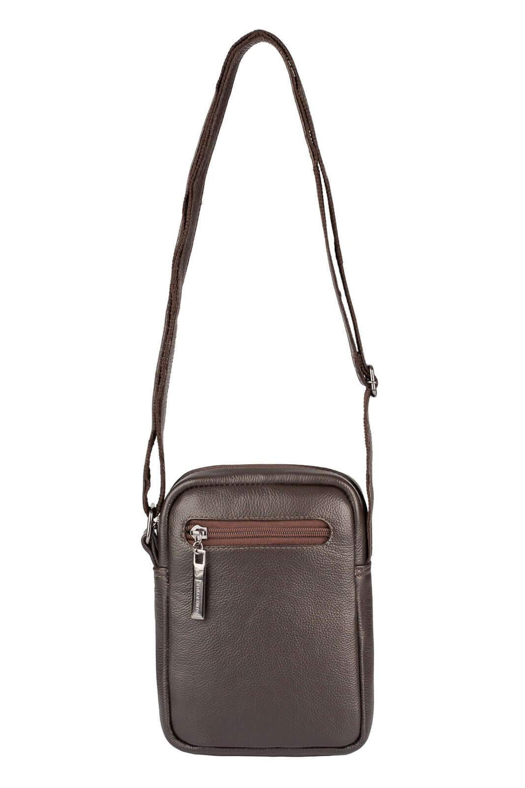 Bolsa shoulder bag de couro Pietro - Enluaze