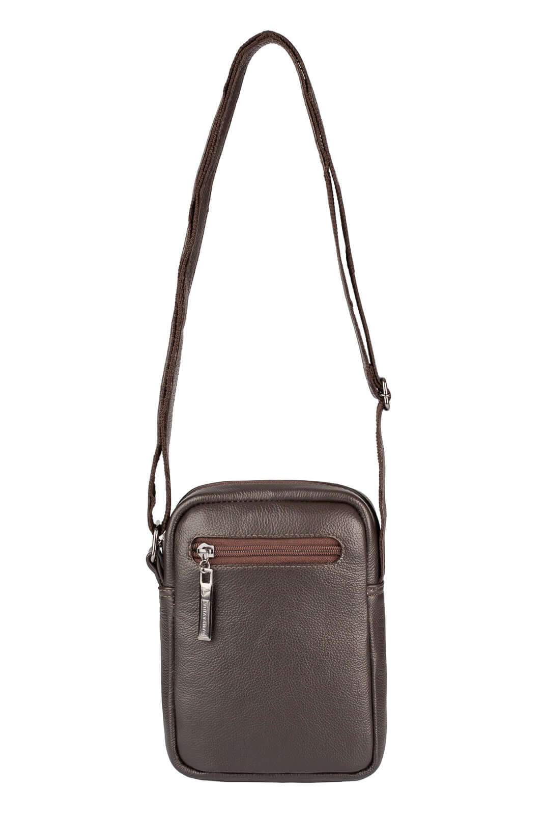 Bolsa shoulder bag de couro Pietro - Enluaze