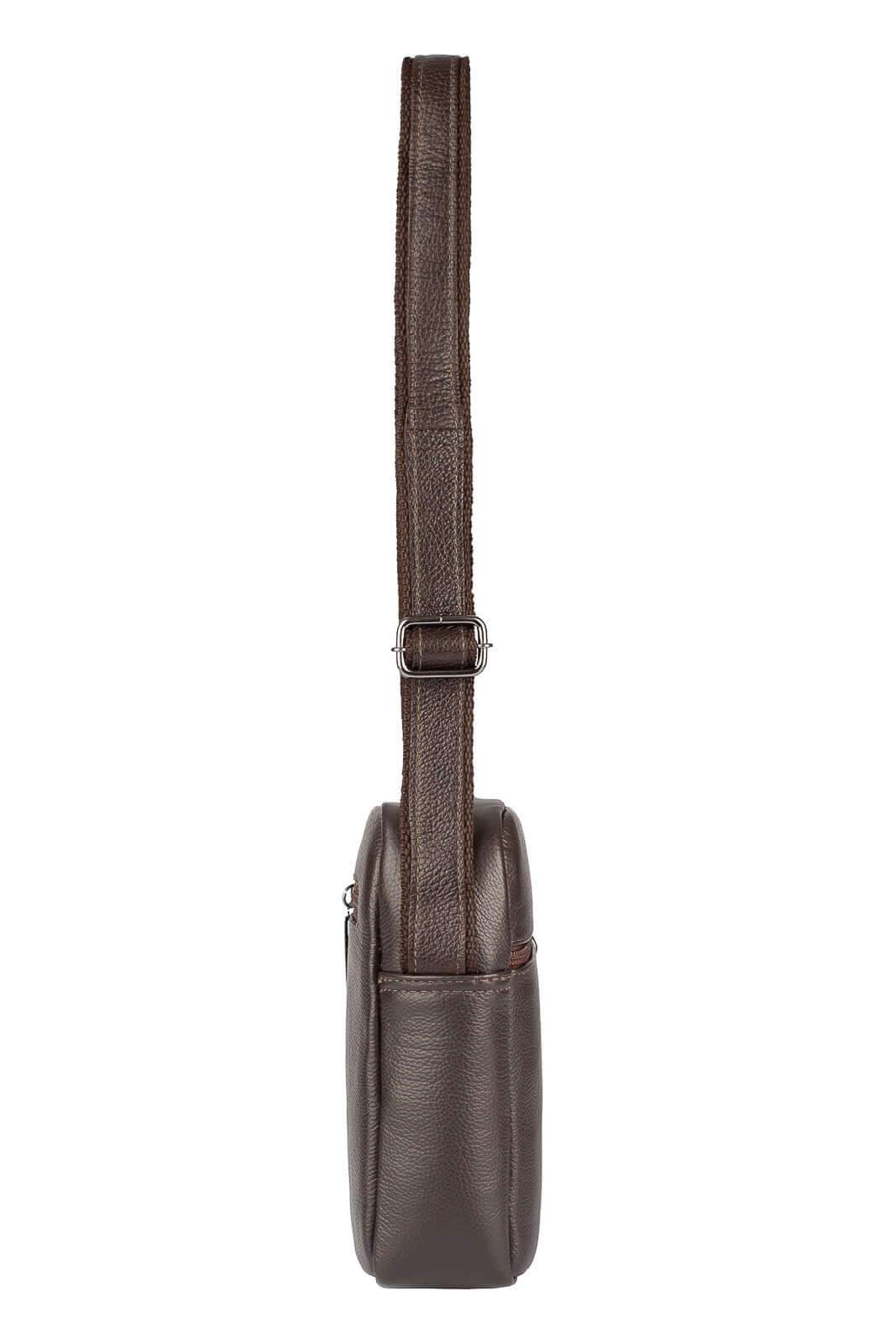 Bolsa shoulder bag de couro Pietro - Enluaze