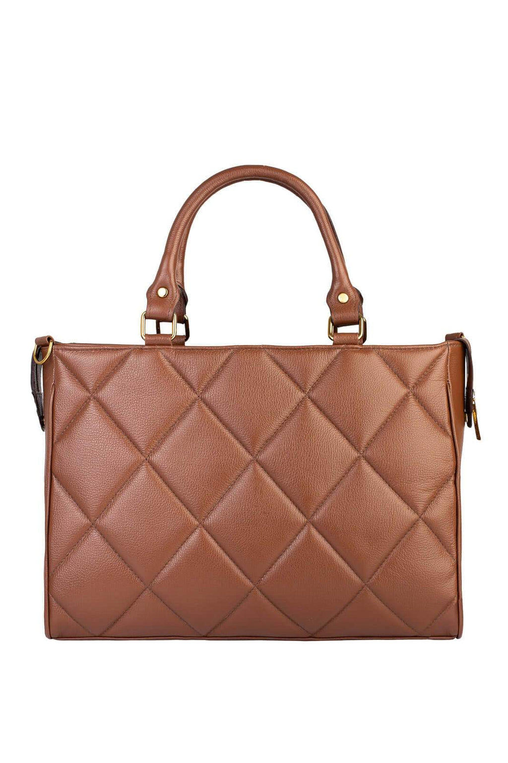 Pasta feminina de couro liso Esther - Enluaze