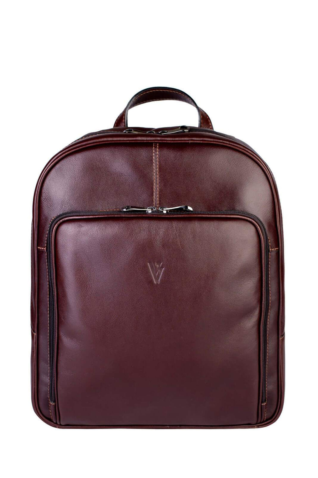 Mochila masculina de couro italiano Steve - Enluaze