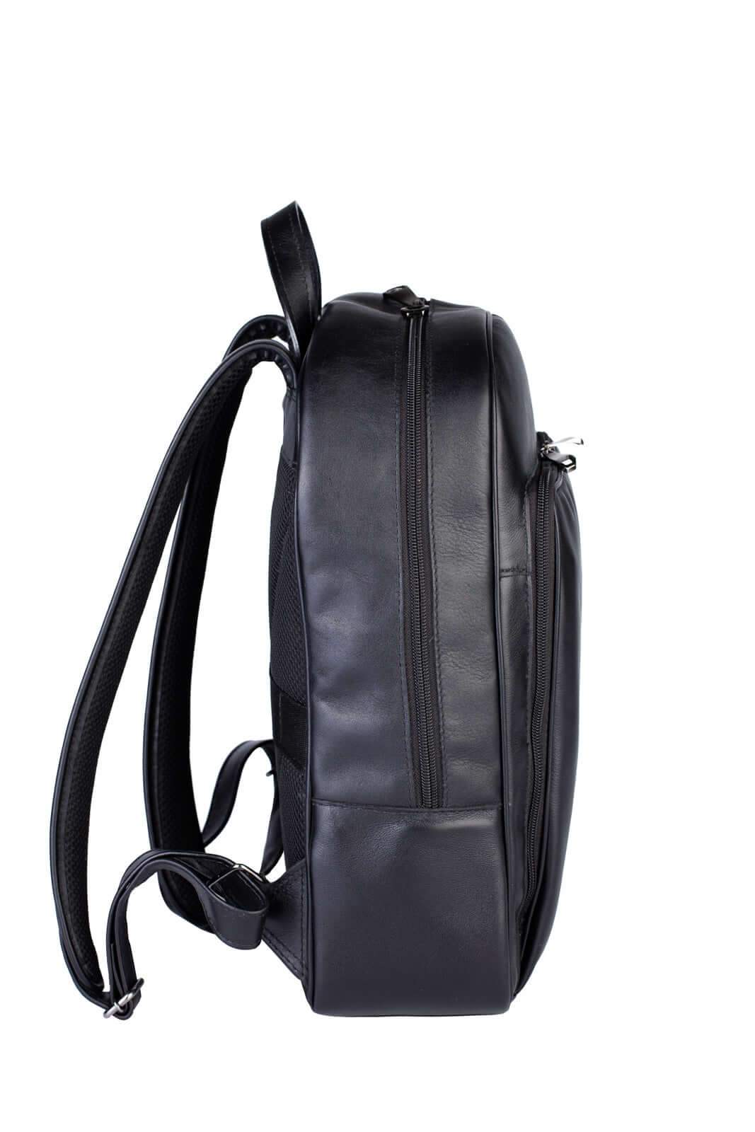 Mochila masculina de couro italiano Steve - Enluaze