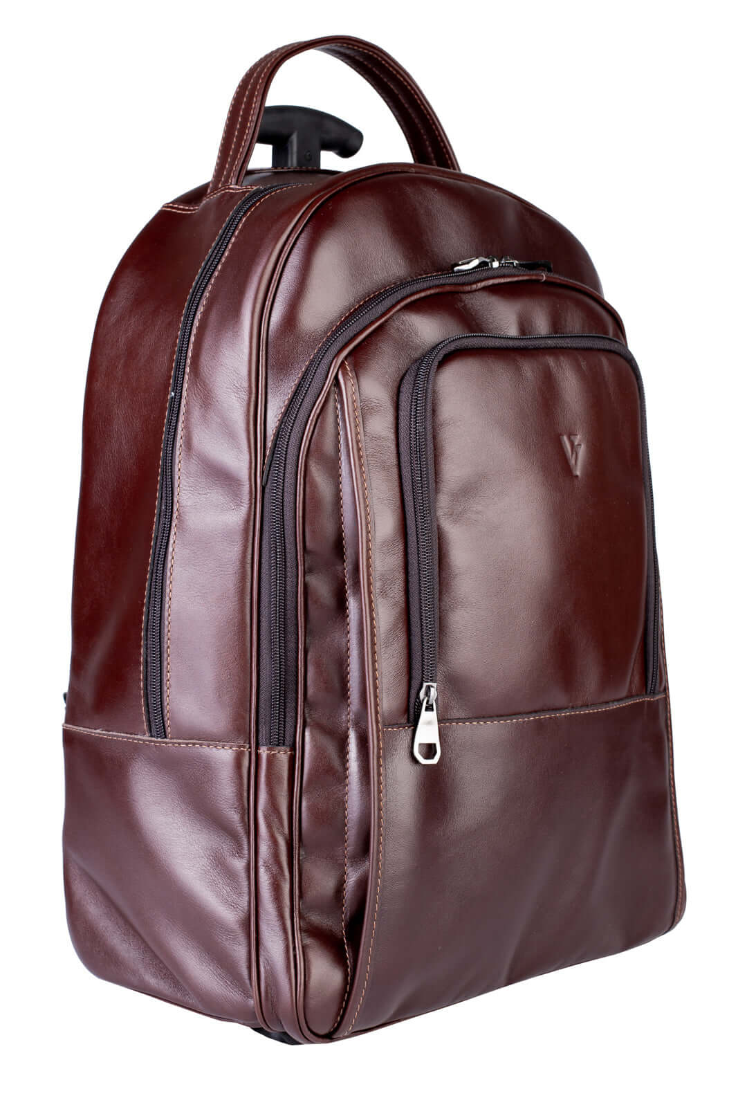 Mochila de carrinho em couro italiano Heitor - Enluaze