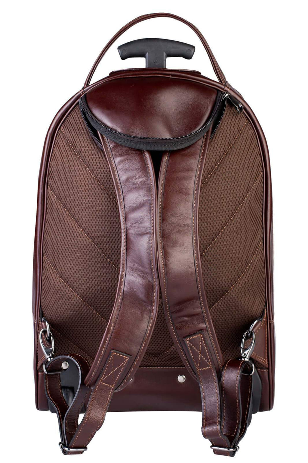 Mochila de carrinho em couro italiano Heitor - Enluaze