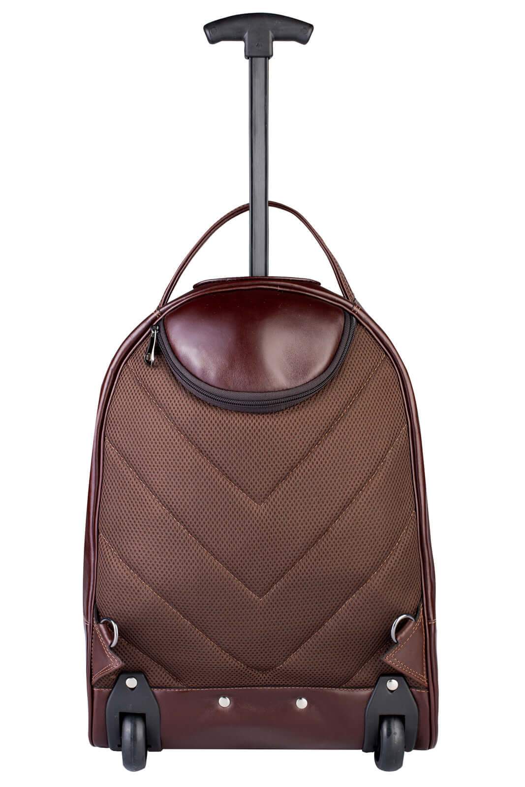 Mochila de carrinho em couro italiano Heitor - Enluaze