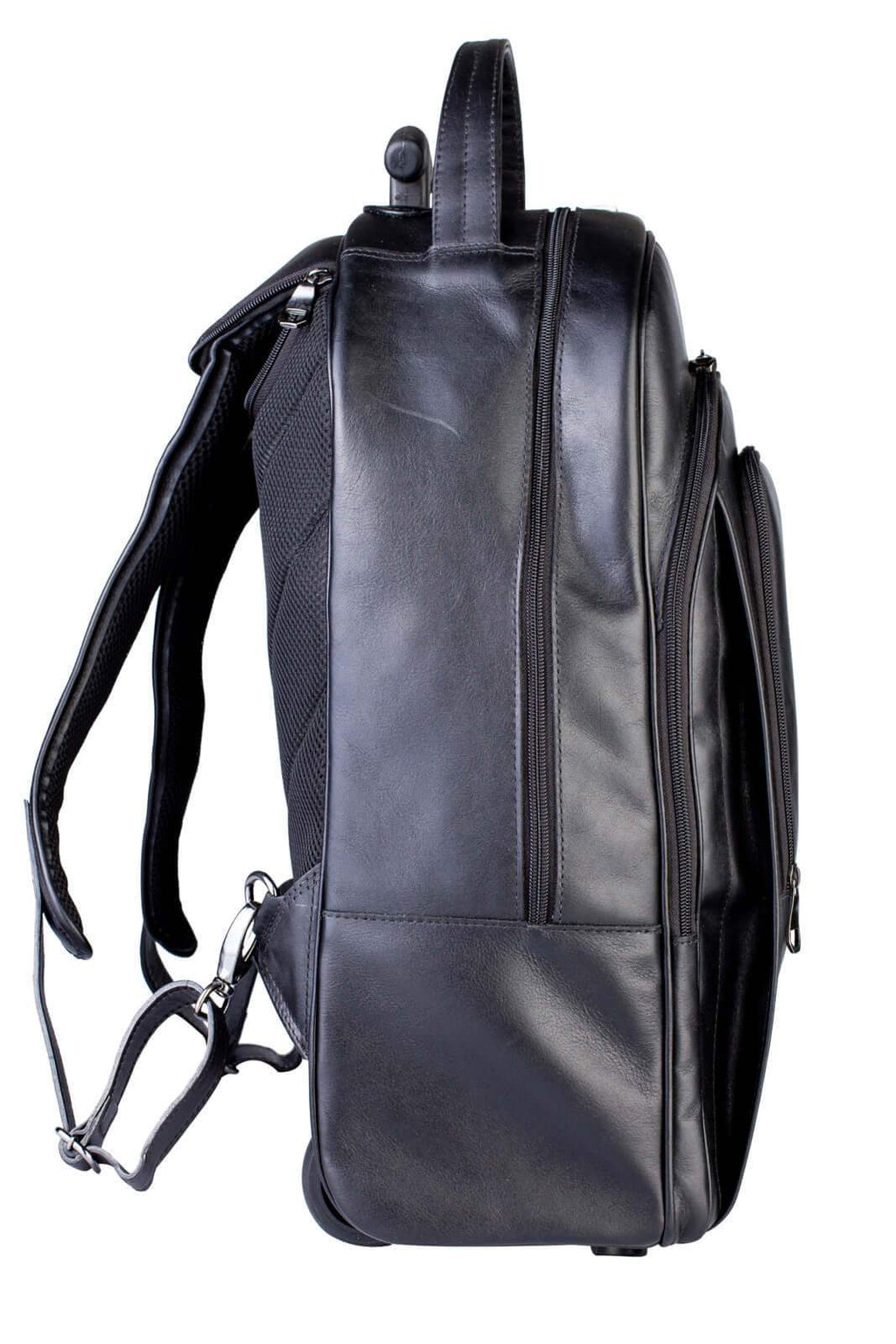 Mochila de carrinho em couro italiano Heitor - Enluaze