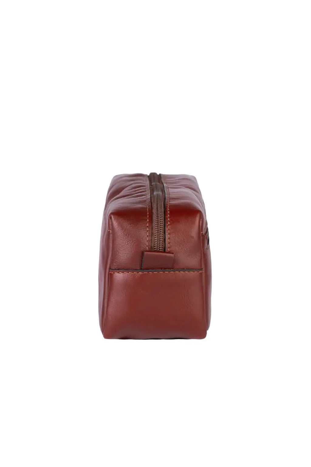 Necessaire masculina em couro italiano Daily 10x20x8cm - Enluaze