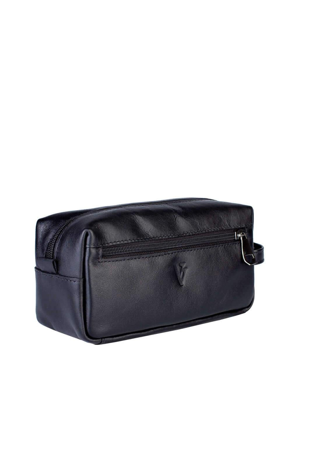 Necessaire masculina em couro italiano Daily 10x20x8cm - Enluaze