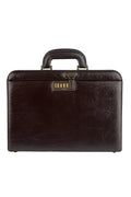 Maleta pequena em couro com segredo Doctor - Enluaze