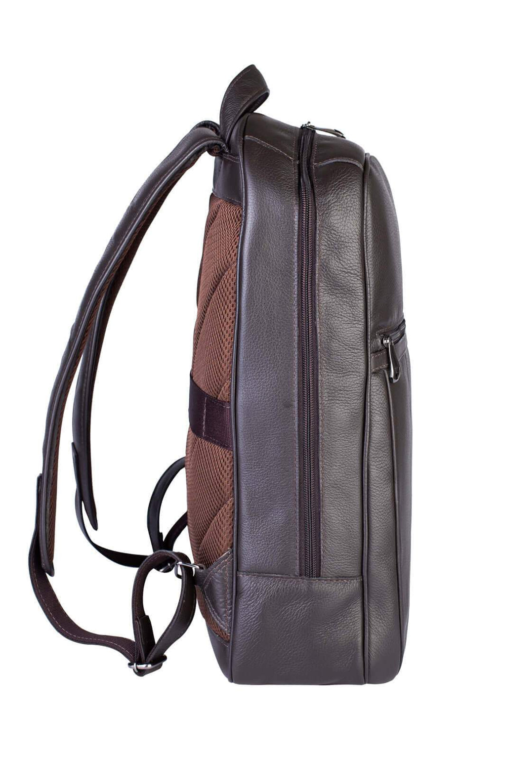 Mochila masculina em couro para notebook Murilo - Enluaze