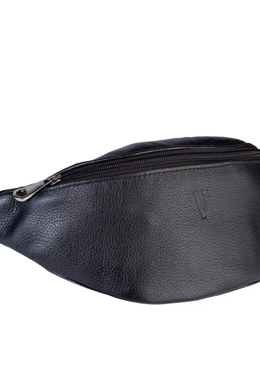 Pochete de couro masculina Zach - Enluaze