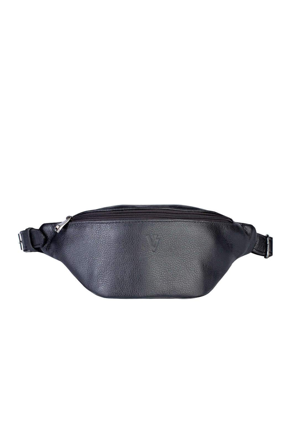 Pochete de couro masculina Zach - Enluaze