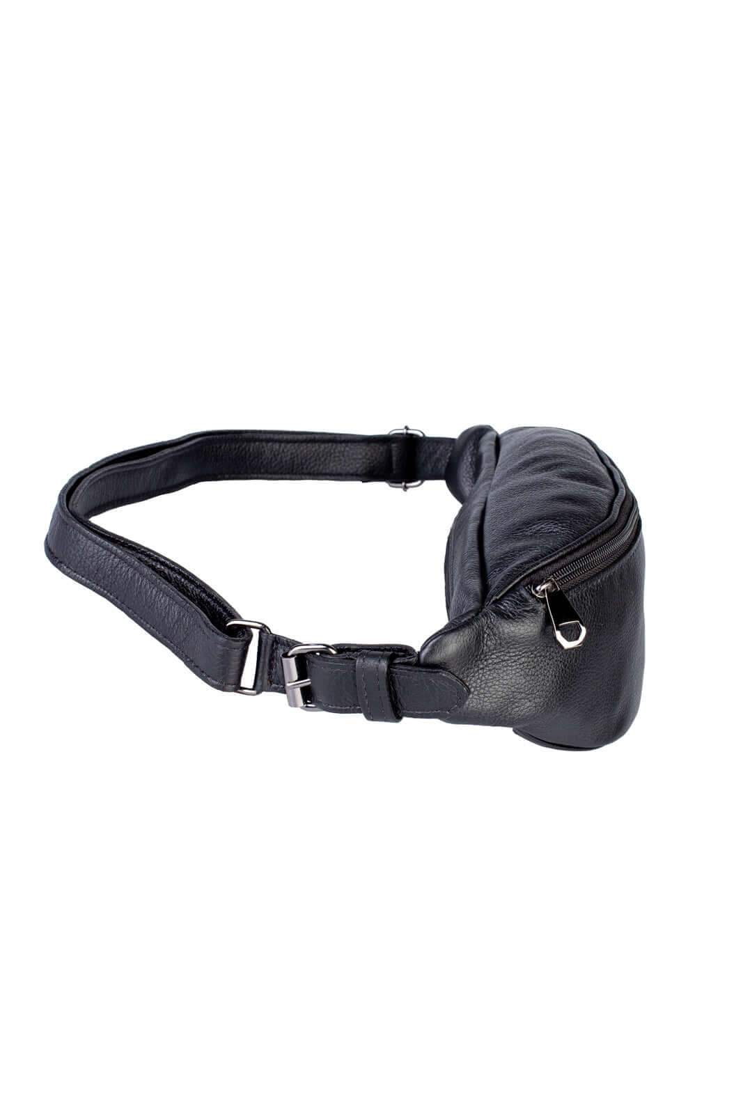 Pochete de couro masculina Zach - Enluaze