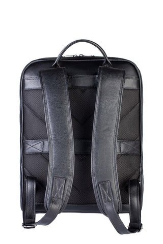 Mochila de couro slim masculina Enzo