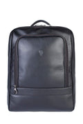 Mochila de couro slim masculina Enzo - Enluaze