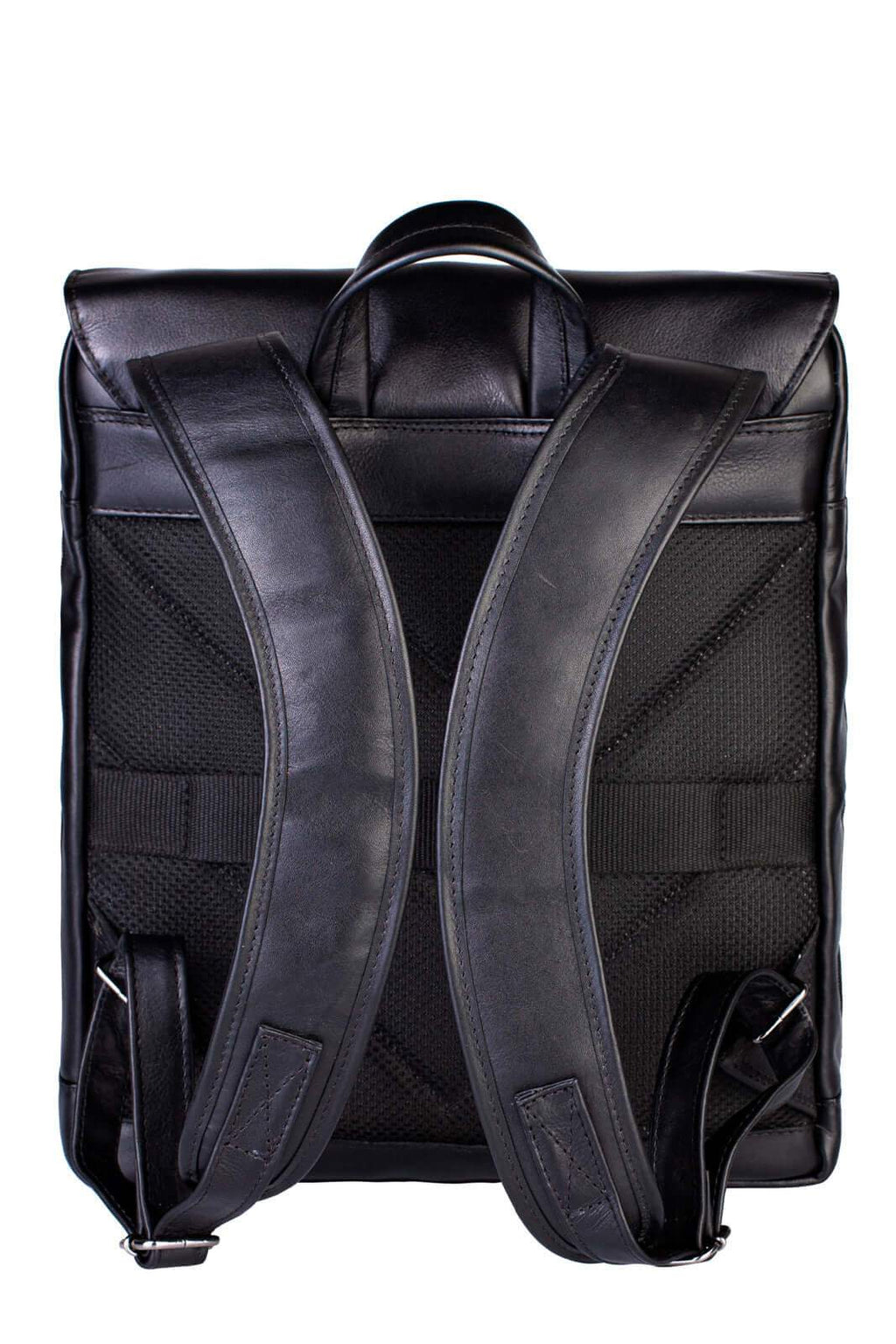 Mochila de couro italiano masculina vintage Miguel - Enluaze
