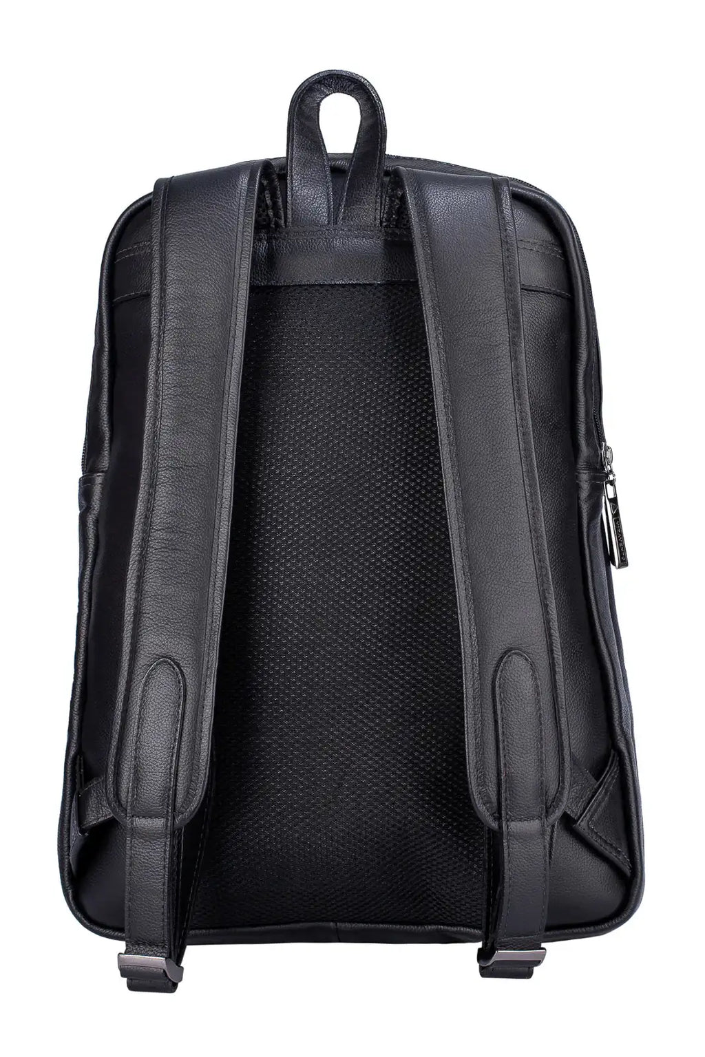 Mochila de couro grande slim Patrick - Enluaze