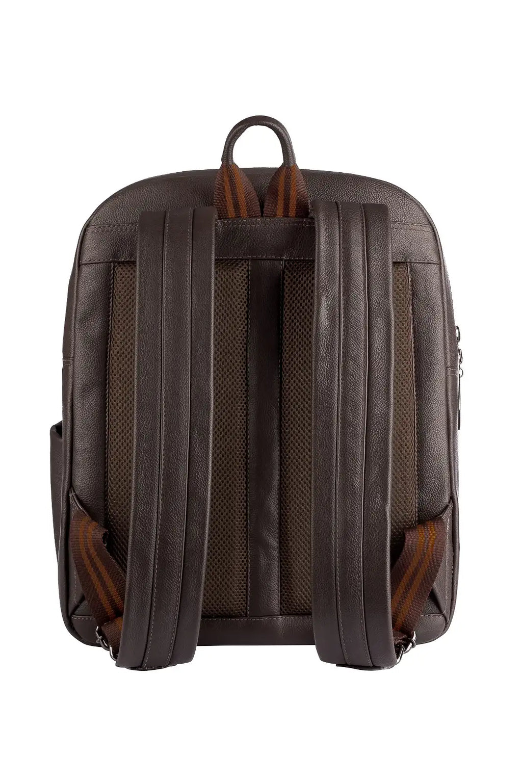 Mochila grande masculina de couro Marcelo - Enluaze