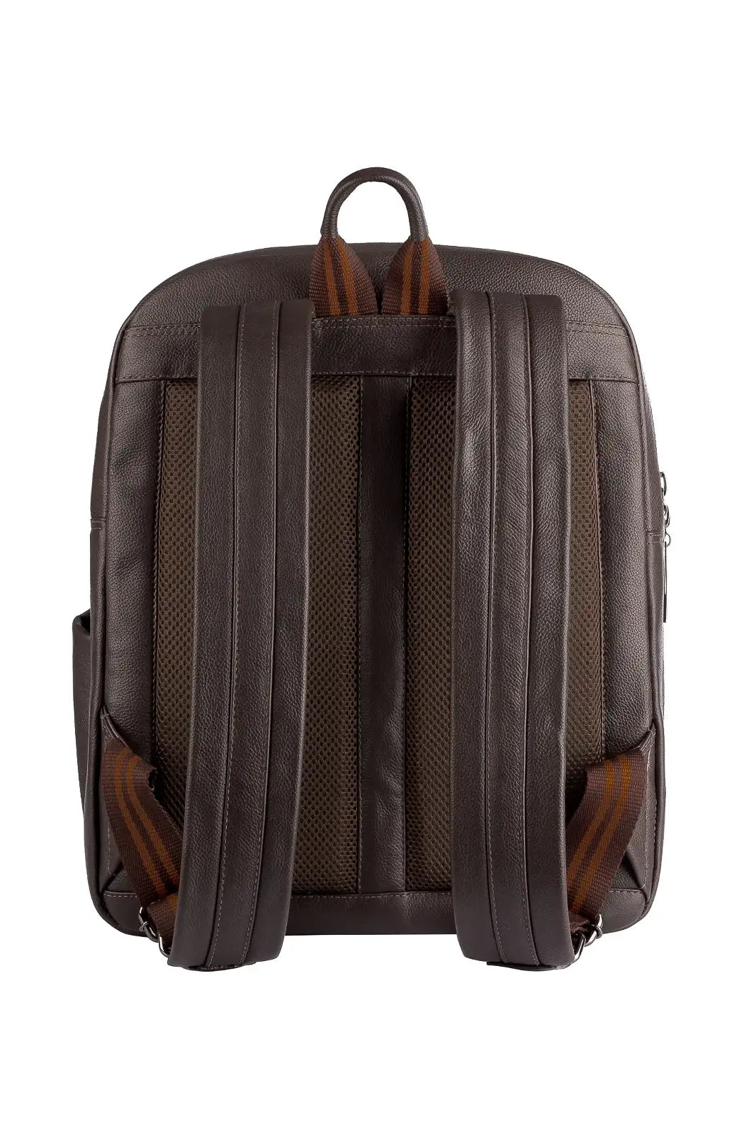 Mochila grande masculina de couro Marcelo - Enluaze