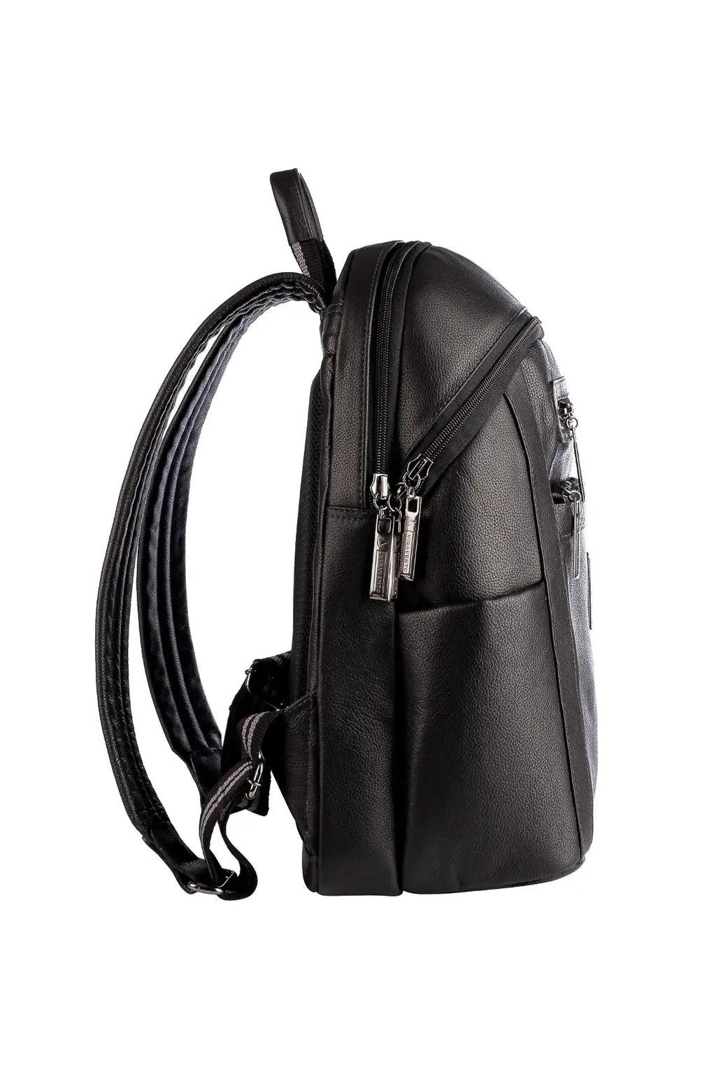 Mochila grande masculina de couro Marcelo - Enluaze