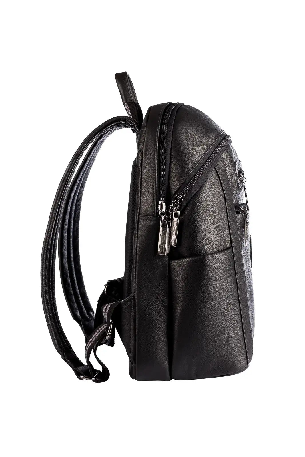 Mochila grande masculina de couro Marcelo - Enluaze