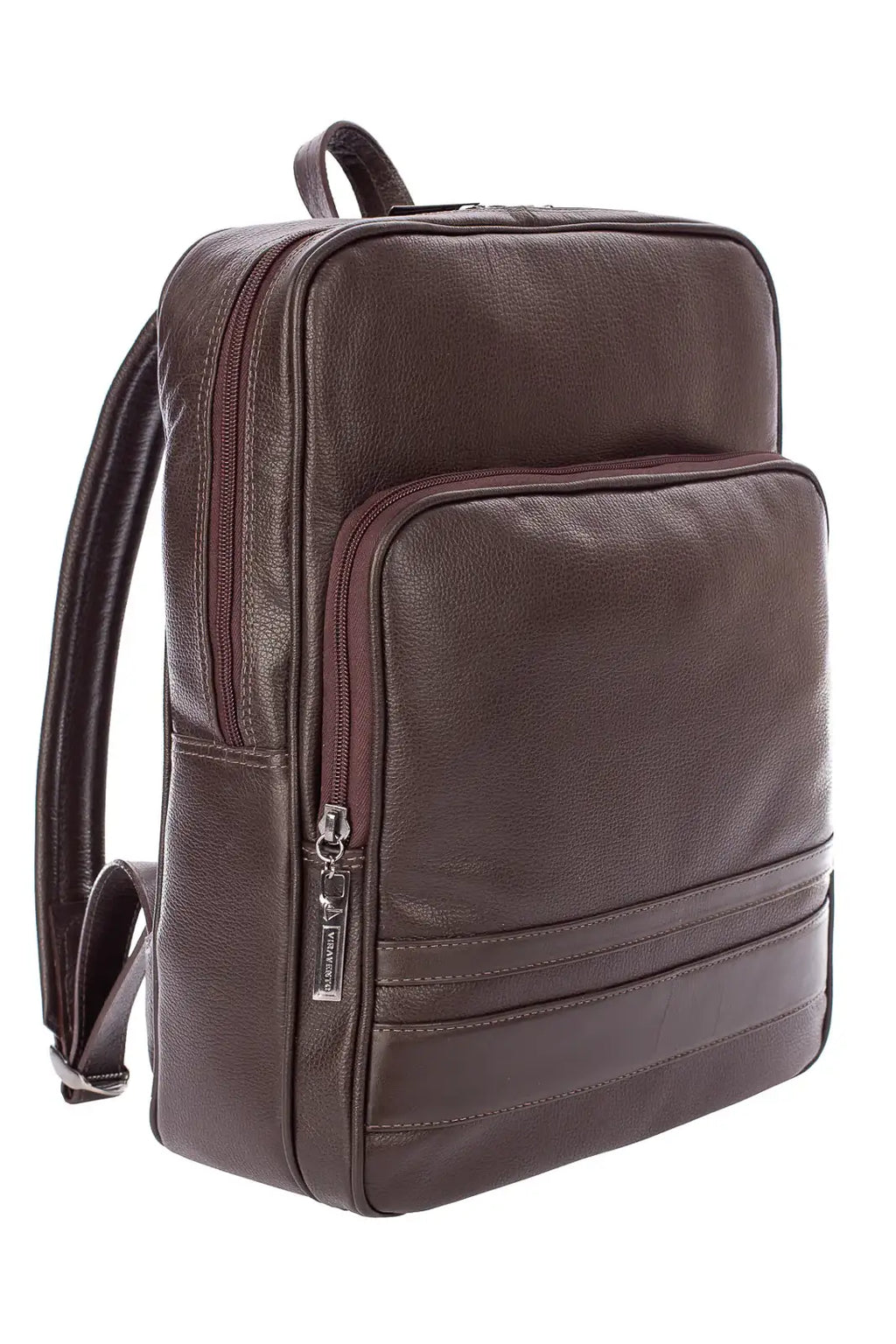 Mochila de couro Ricardo - Enluaze