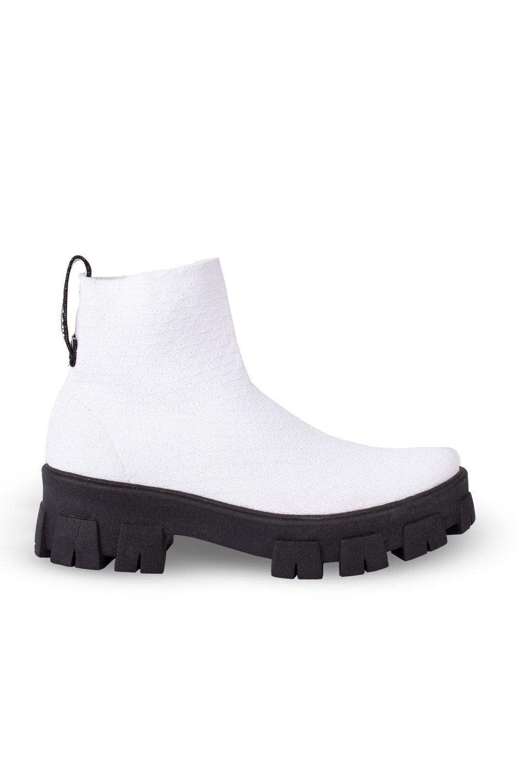 Bota de malha feminina tratorada 206 - Enluaze