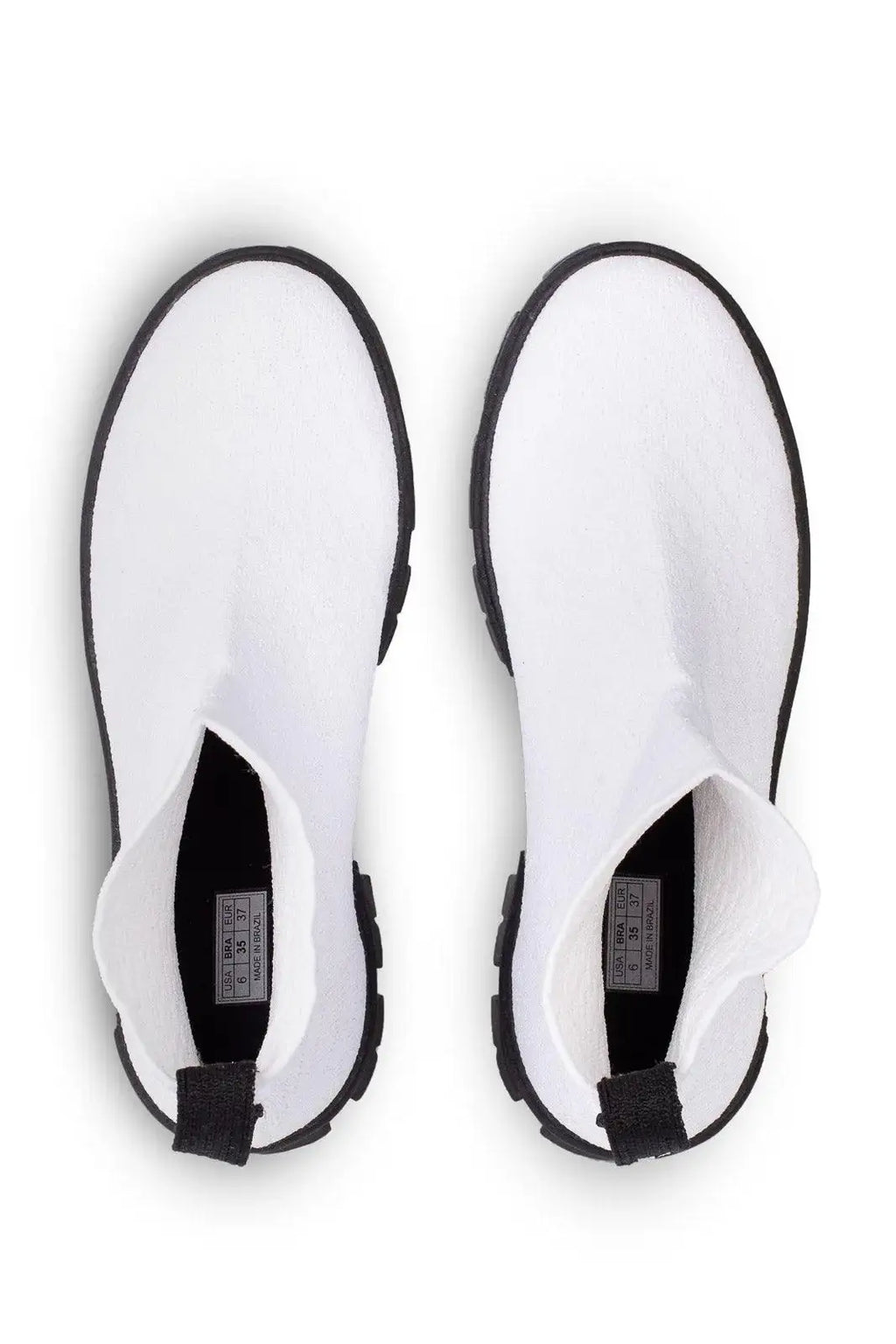 Bota de malha feminina tratorada 206 - Enluaze