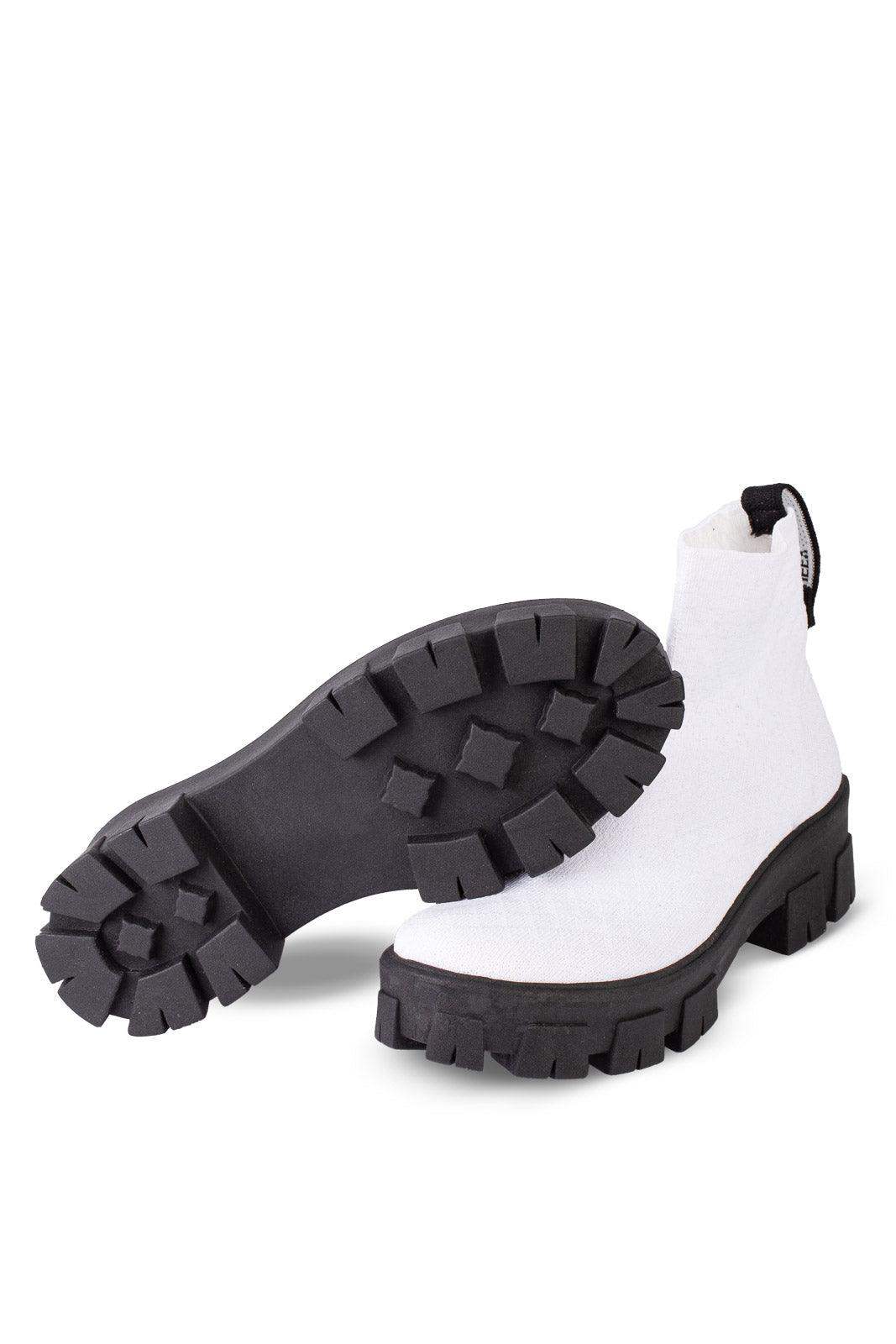 Bota de malha feminina tratorada 206 - Enluaze