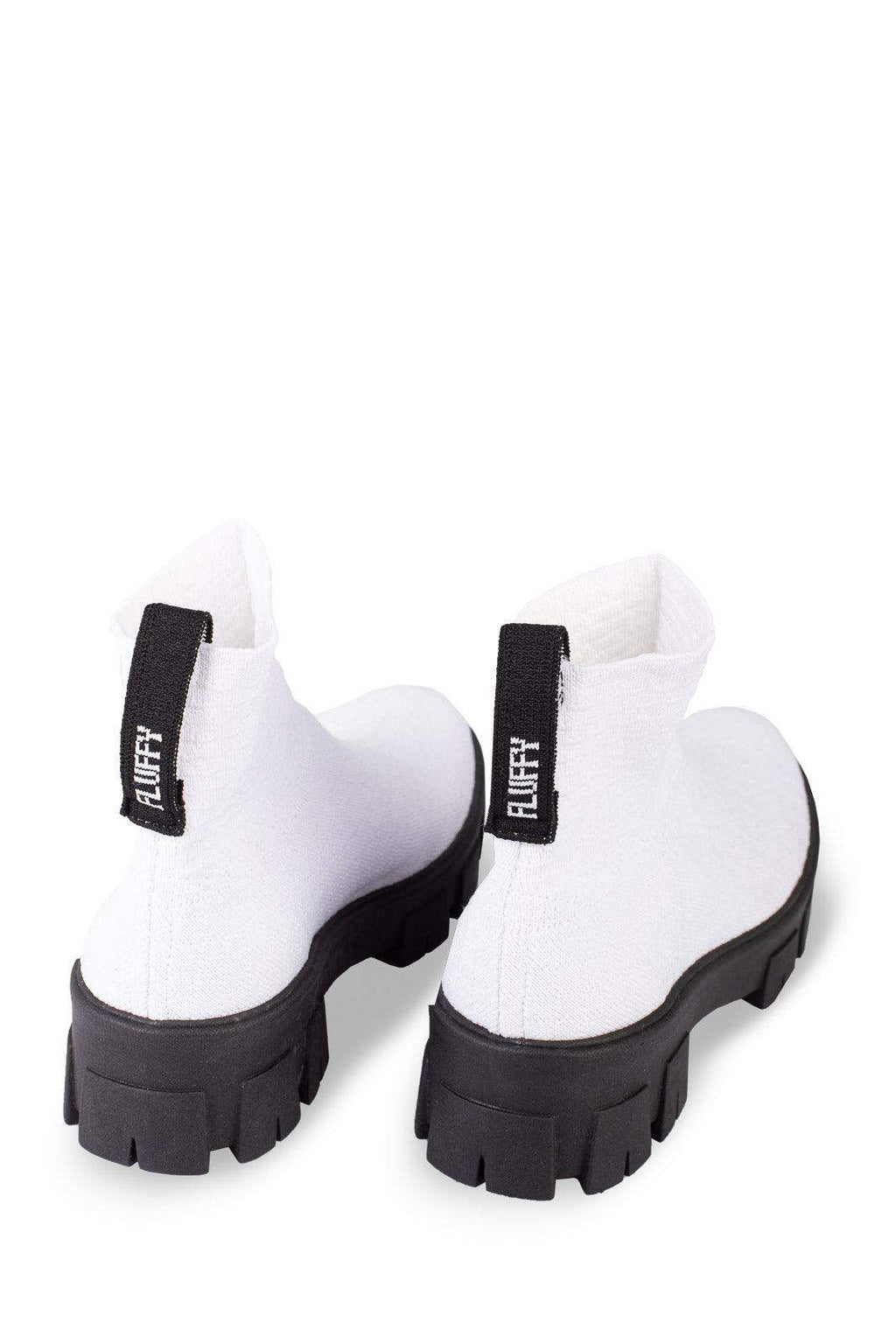 Bota de malha feminina tratorada 206 - Enluaze