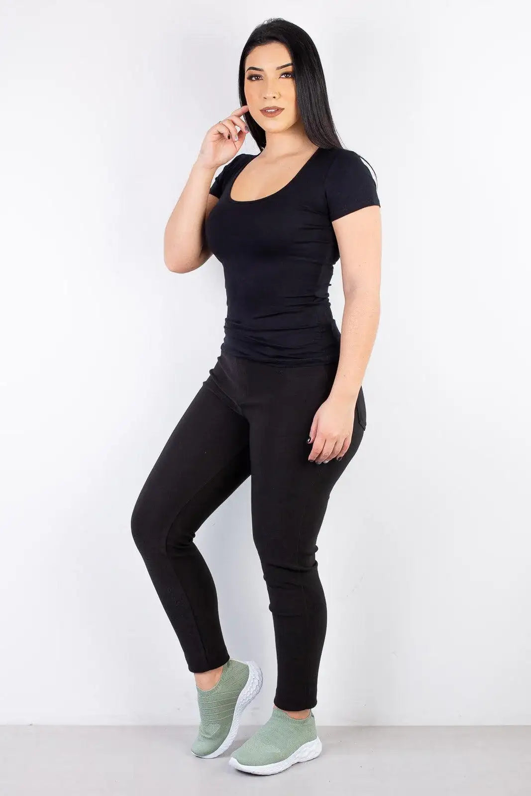 Tênis de malha liso unissex 216 - Enluaze