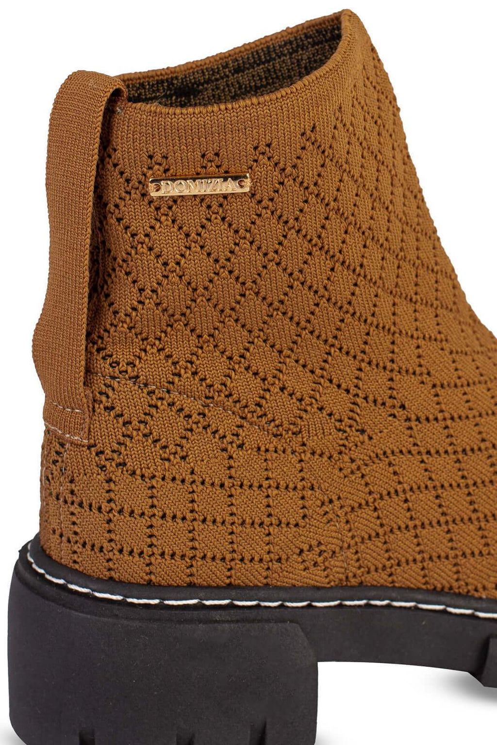 Coturno de malha com solado tratorado 2304 - Enluaze
