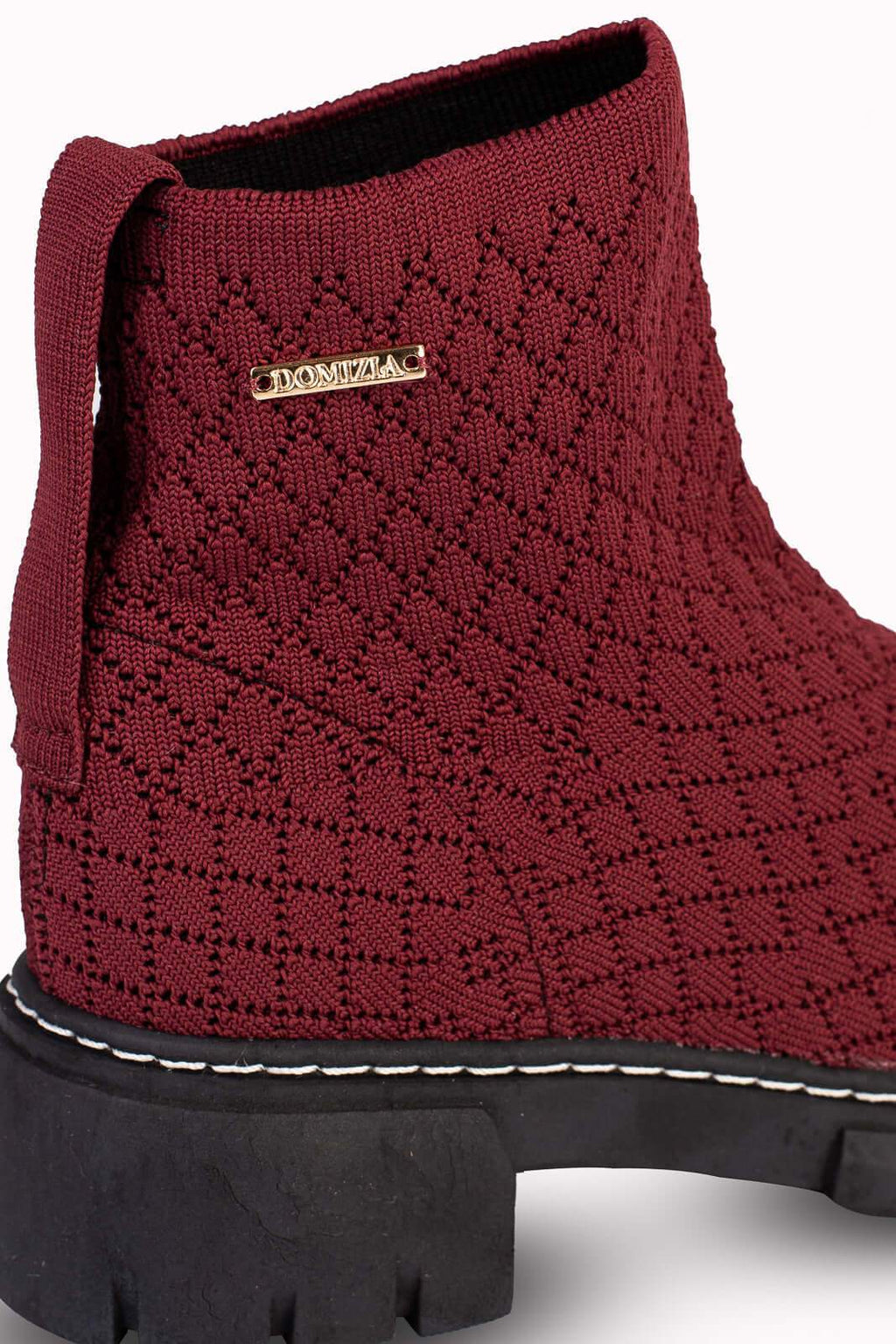 Coturno de malha com solado tratorado 2304 - Enluaze