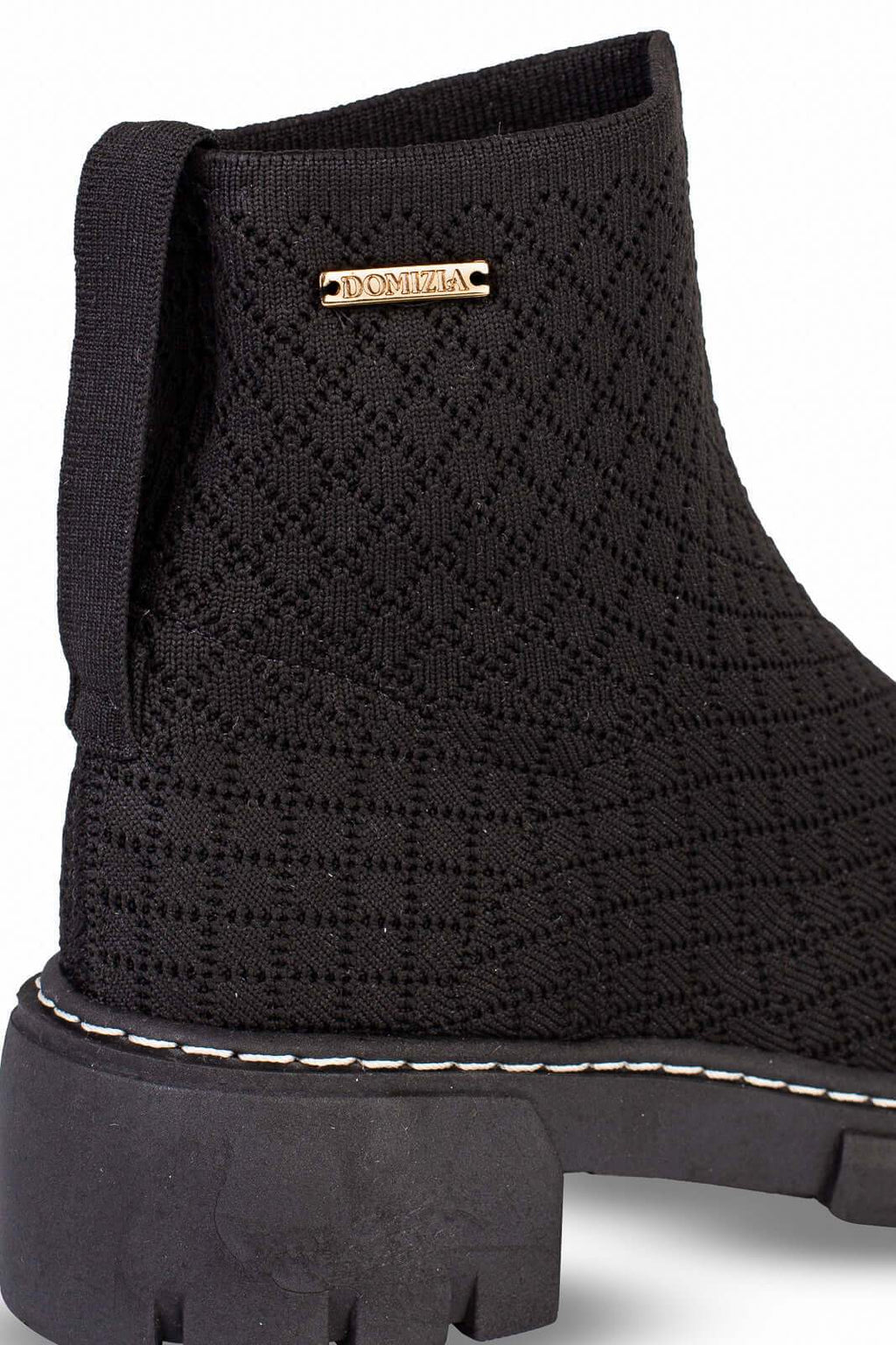 Coturno de malha com solado tratorado 2304 - Enluaze
