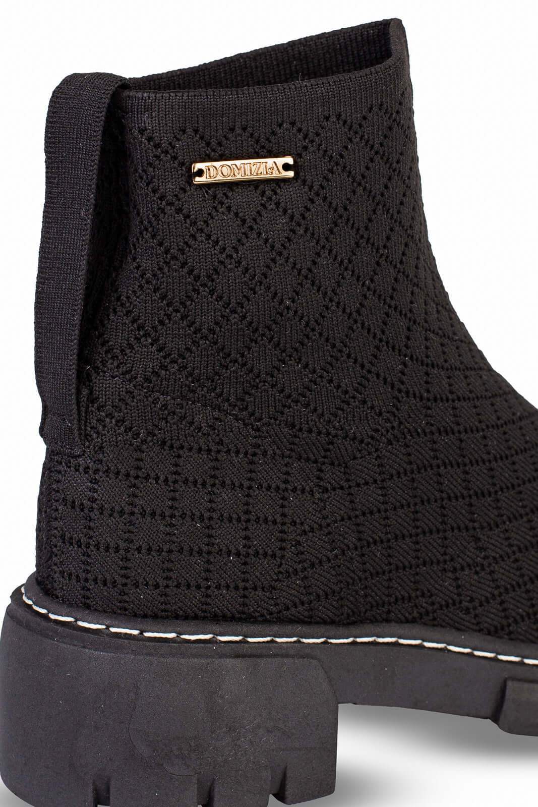 Coturno de malha com solado tratorado 2304 - Enluaze