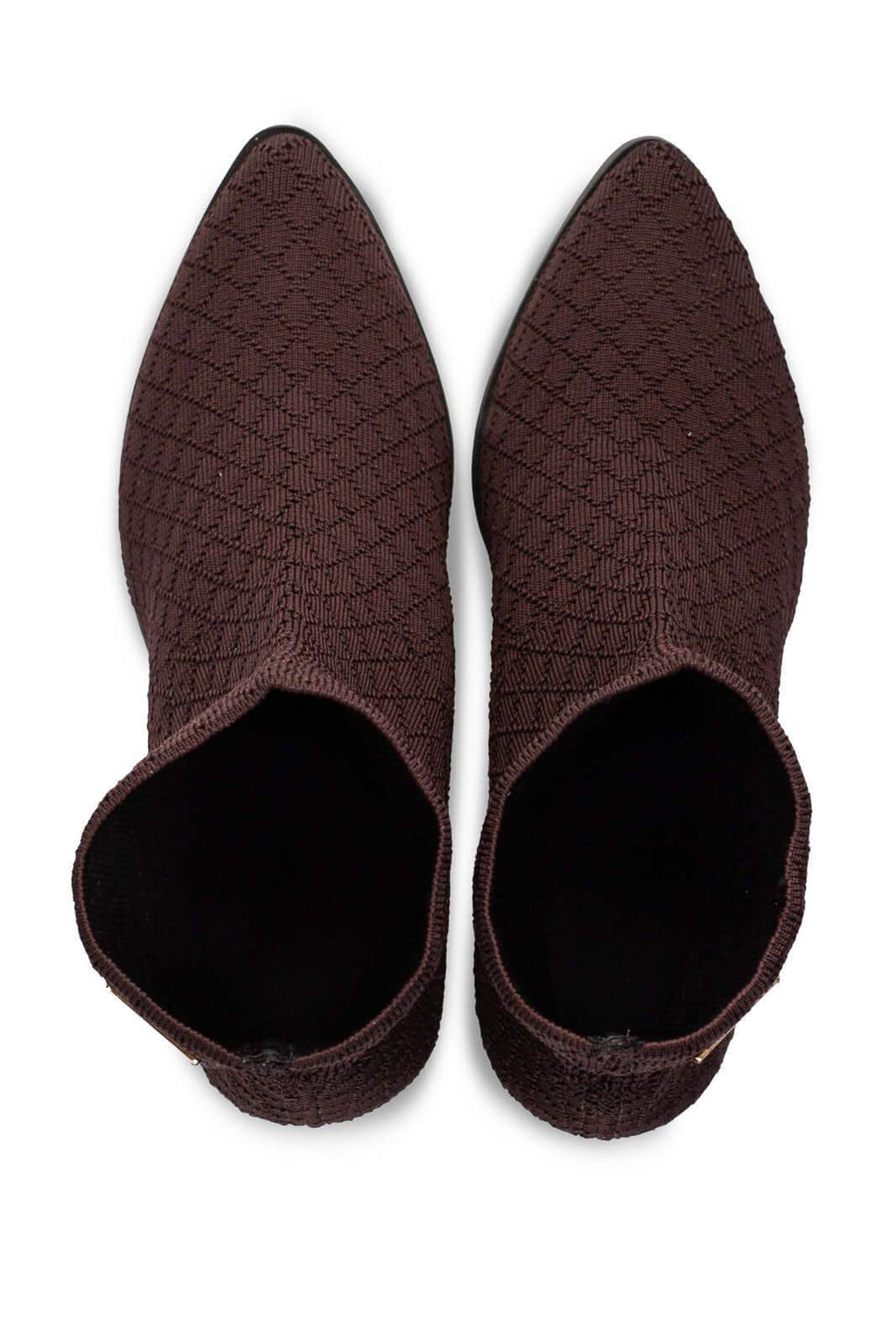 Bota de malha feminina com salto 2322 - Enluaze