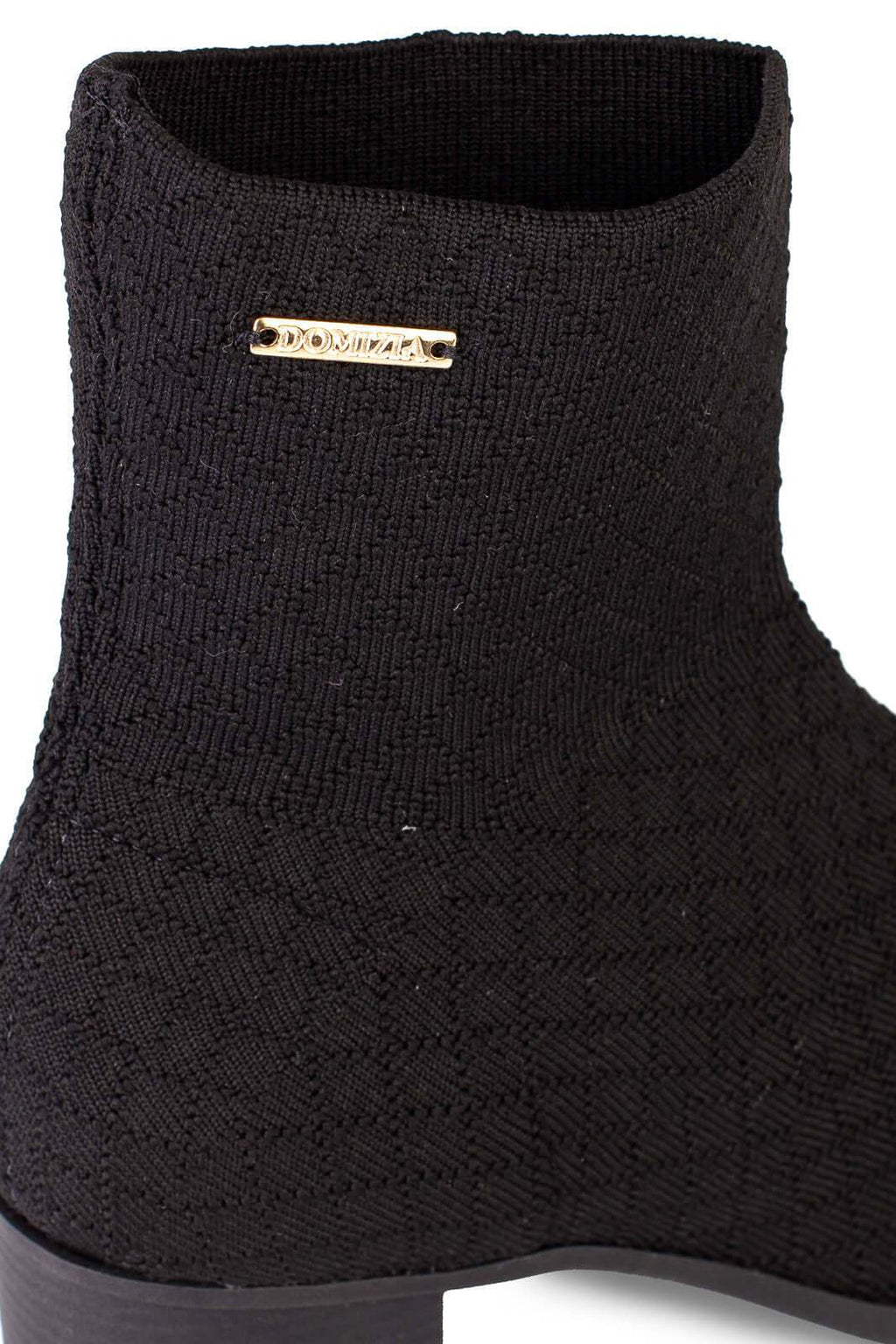 Bota de malha feminina com salto 2322 - Enluaze