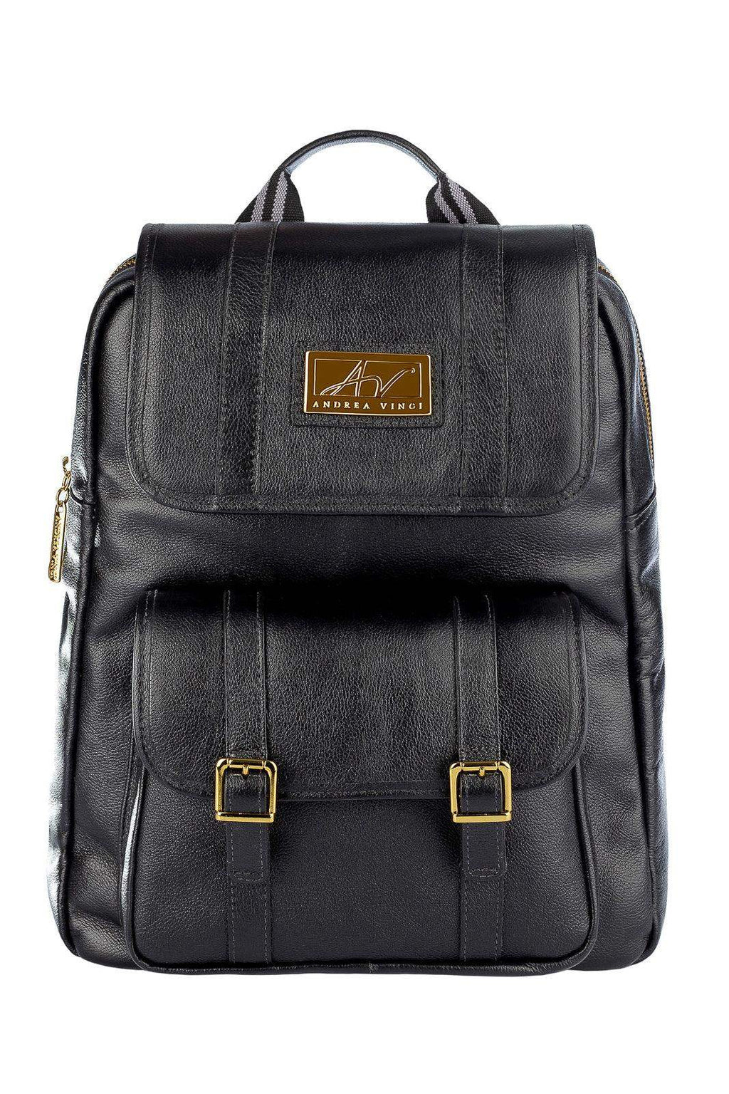 Mochila de couro liso Trip - Enluaze