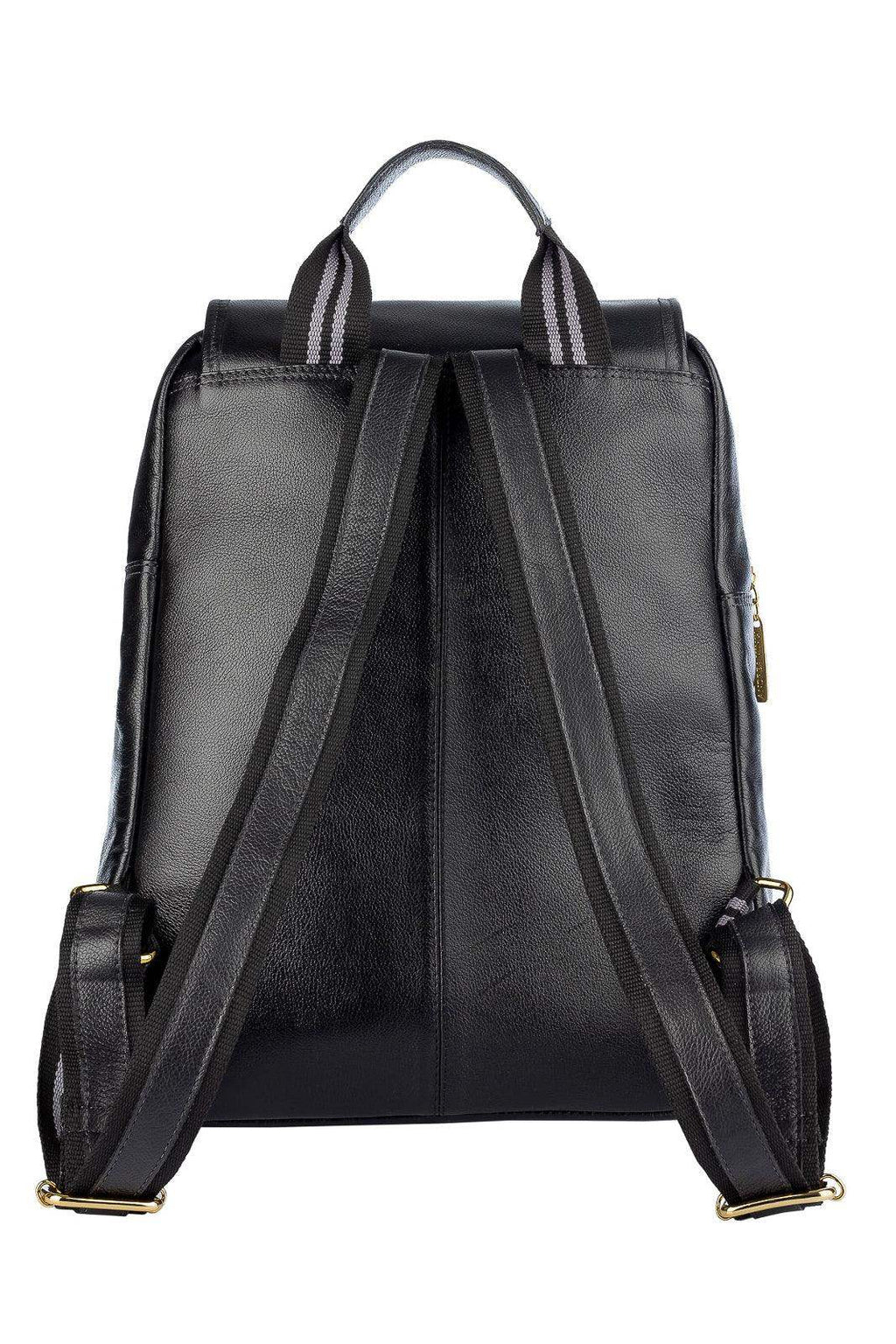 Mochila de couro liso Trip - Enluaze