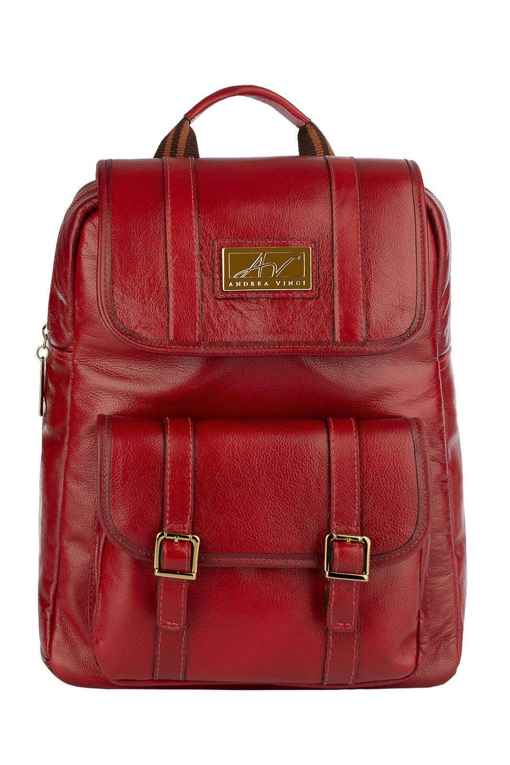 Mochila de couro liso Trip - Enluaze