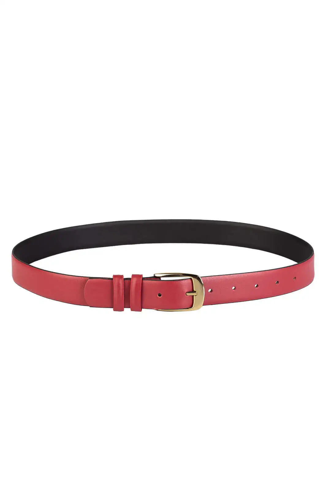 Cinto feminino largo de couro Thalia - Enluaze