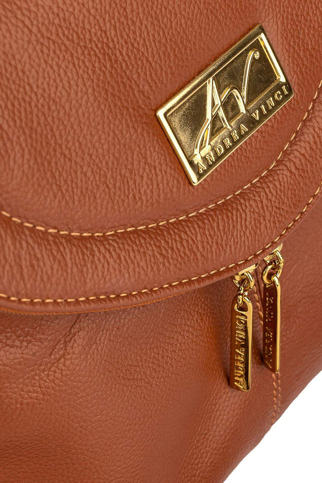 Bolsa tiracolo de couro liso Tereza - Enluaze