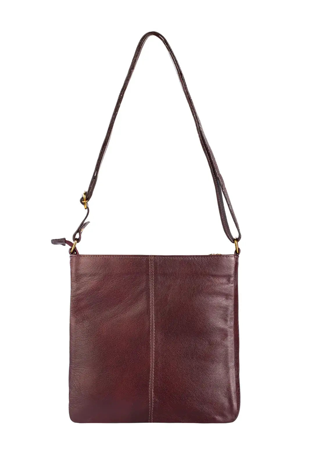 Bolsa tiracolo em couro liso Thais - Enluaze