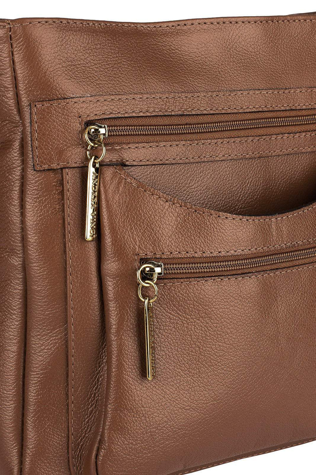 Bolsa tiracolo em couro liso Thais - Enluaze